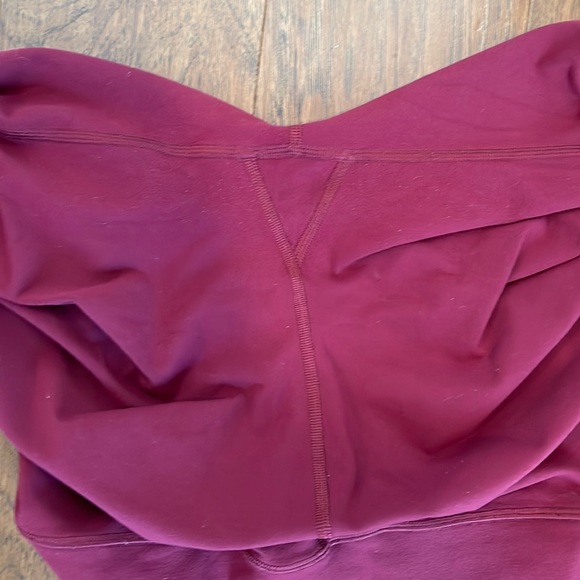 Lululemon 💕Wunder Under Hi-Rise Tight 28" Ruby Wine EUC* ❤️ - Picture 4 of 6